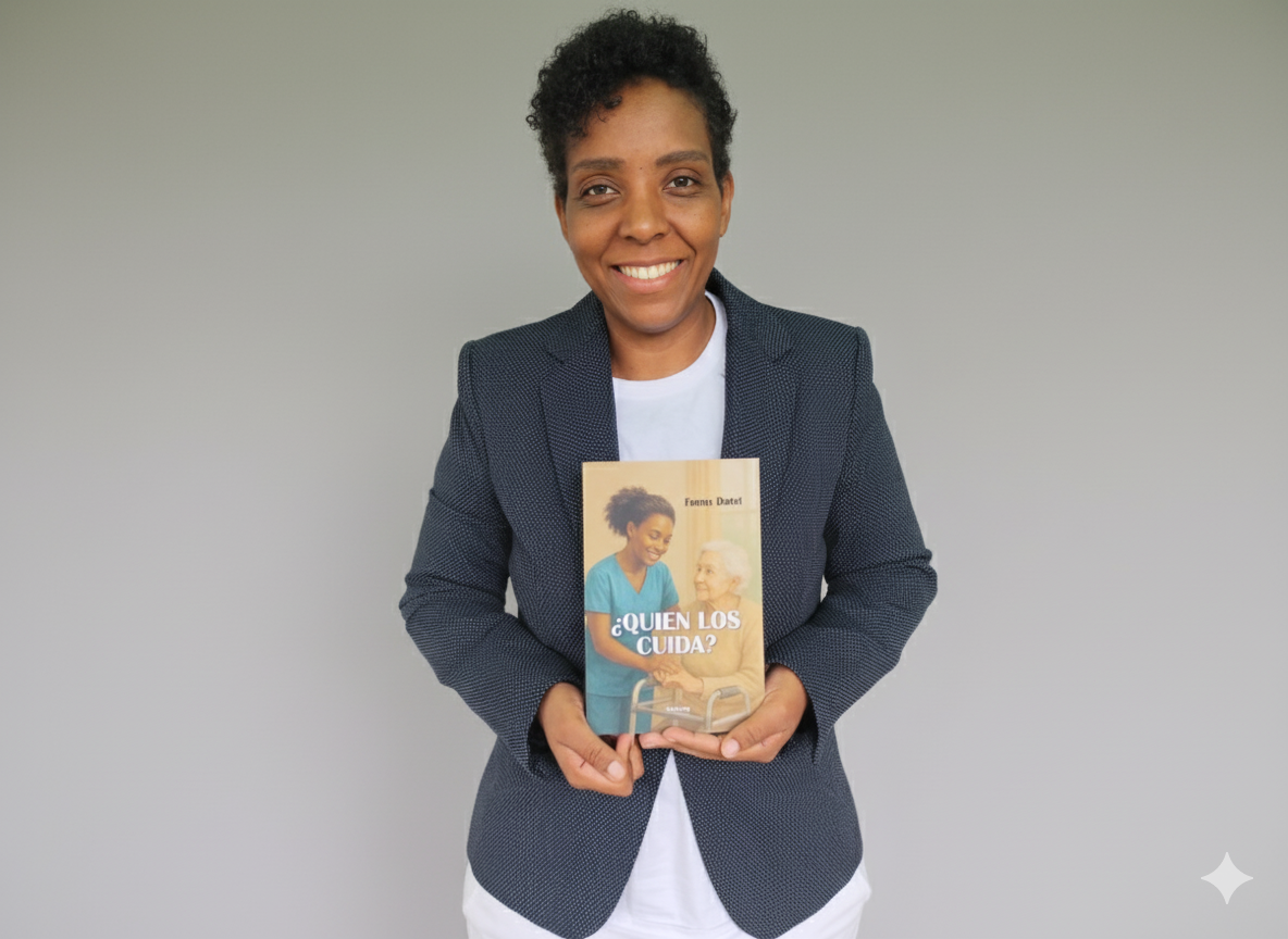 Fanny Argentina Dotel García da voz a las cuidadoras invisibles en su conmovedora novela ¿Quién los cuida?